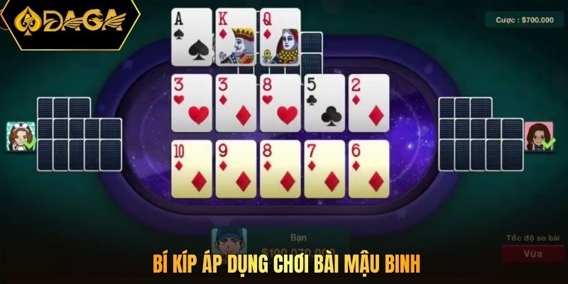 Bí kíp áp dụng chơi bài mậu binh