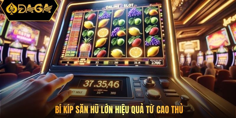 Bí kíp săn hũ lớn hiệu quả từ cao thủ