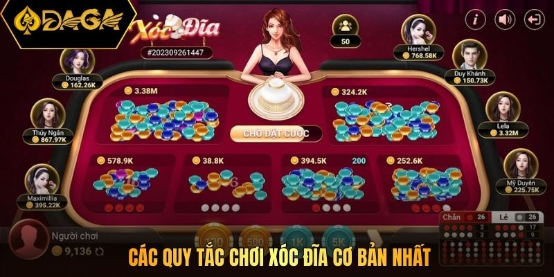 Các quy tắc chơi xóc đĩa cơ bản nhất